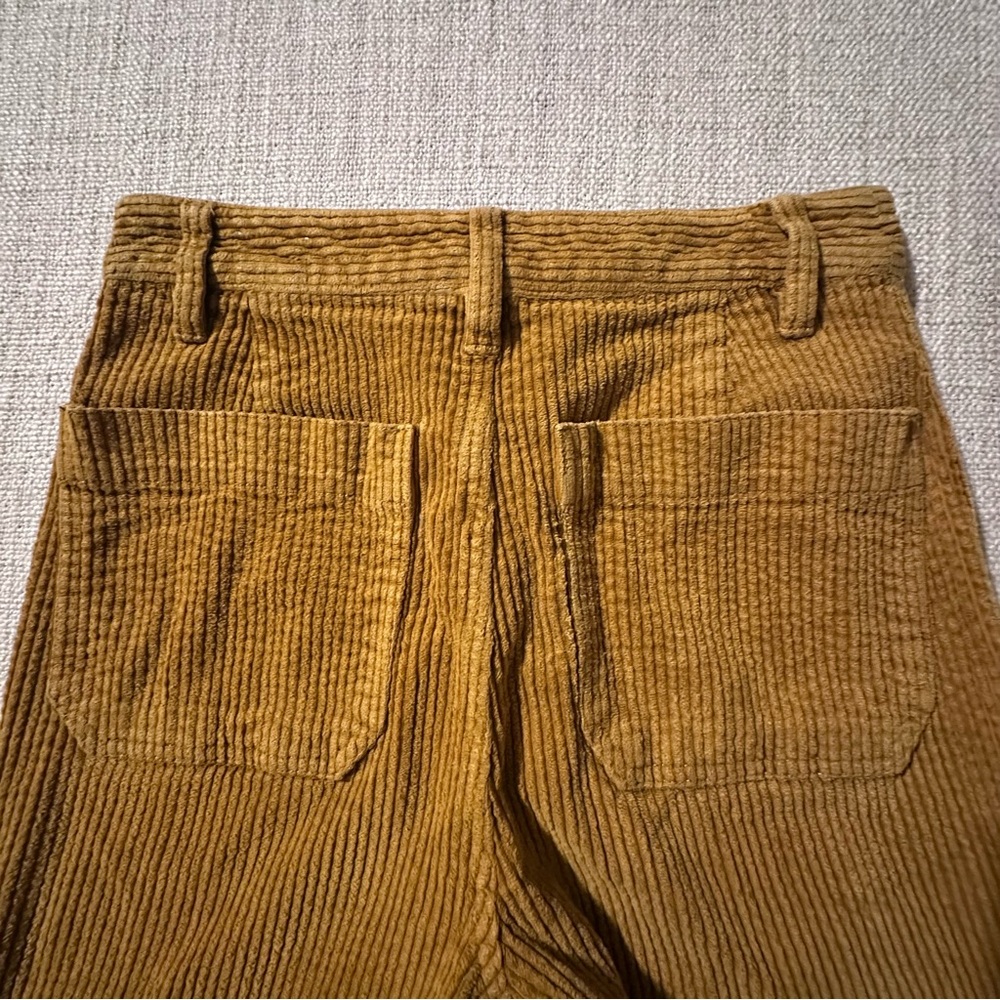 MADEWELL Slim Emmett Wide-Leg Crop Pant Corduroy Academia Old Money Preppy Wm 23 - Picture 10 of 16